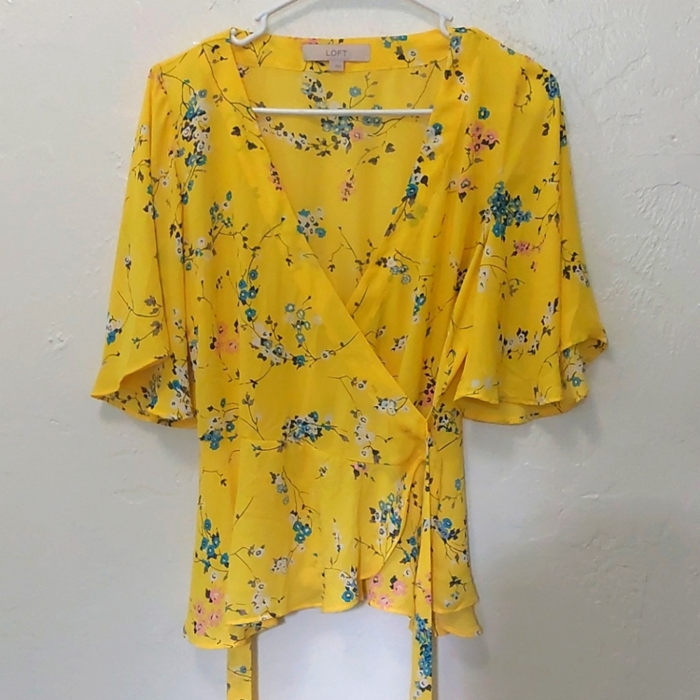 Yellow blouse